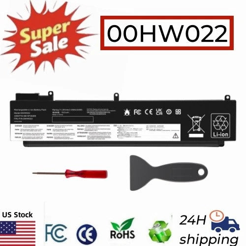 ?24Wh-00HW022 00HW023 Battery For Lenovo Thinkpad T460s T470s Series SB10F46460