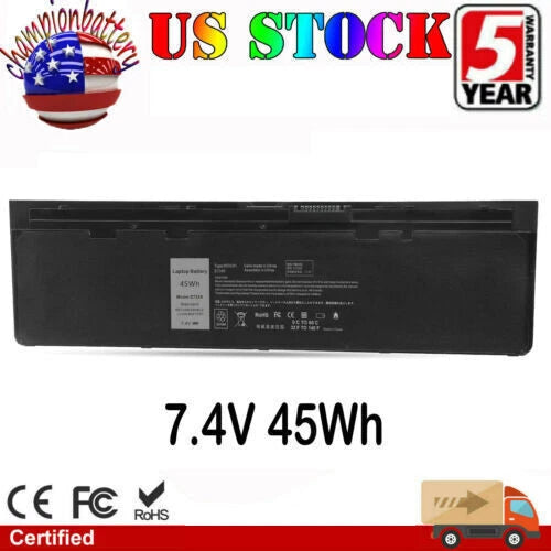 45Wh Type WD52H Battery for Dell Latitude E7240 E7250 7240 7250 KWFFN VFV59