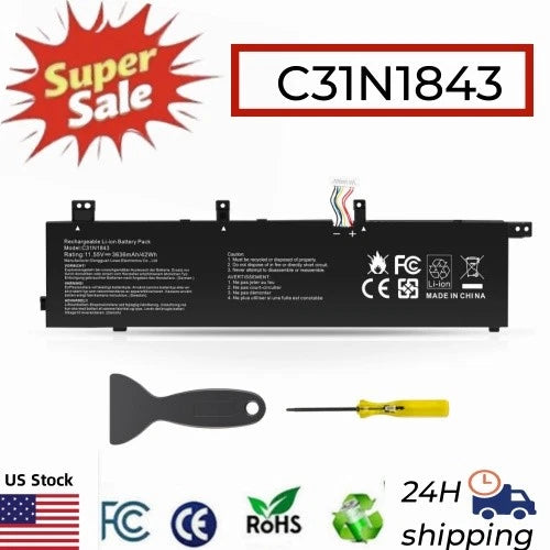 ?C31N1843 Battery For Asus VivoBook S14 S432FA S432FL S15 S532FL S532FA 42Wh