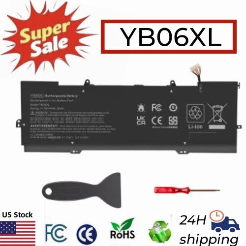 ?YB06XL Battery for HP Spectre X360 Convertible 15-CH 15T-CH Series YB06084XL US