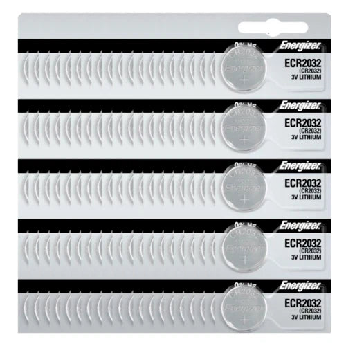 Original Energizer CR2032 CR 2032 3V LITHIUM BATTERY DL2032 (100 Batteries)
