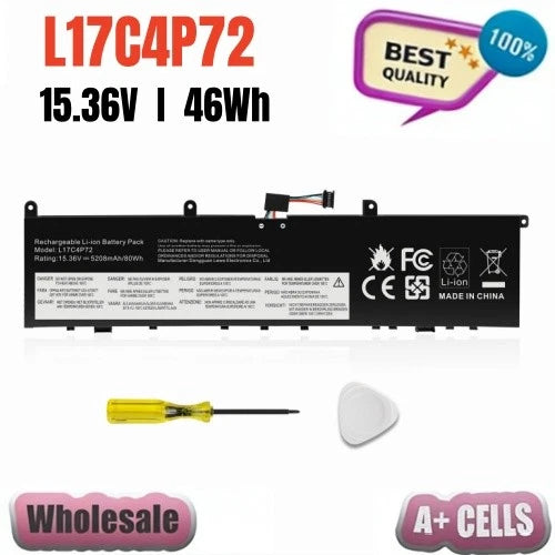 L17C4P72 01AY969 Battery for Lenovo ThinkPad P1 X1 Extreme 1st 2nd Gen 01YU911