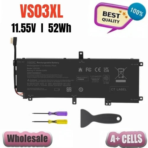 VS03XL Replacement Battery for HP Envy 15-AS000 15T-AS100 HSTNN-UB6Y 849313-850