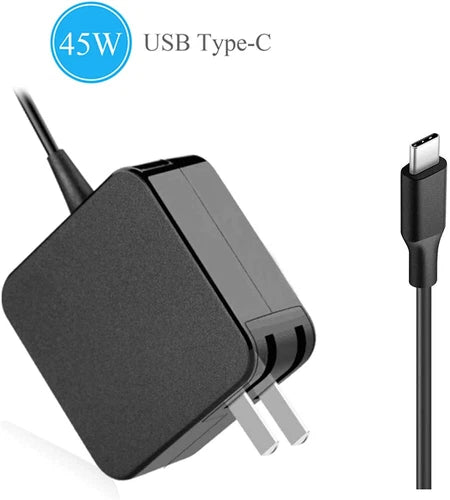 USB-C Adapter Charger for HP Elite x2 1012 G1 1012 G2 210 G2 TPN-CA01 Power Cord
