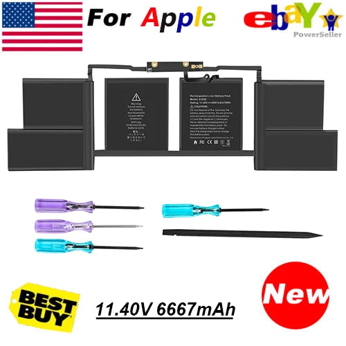 LOT A1820 A1707 Battery for APPLE Macbook Pro 15'' A1707 2016 2017 MLH32LL/A