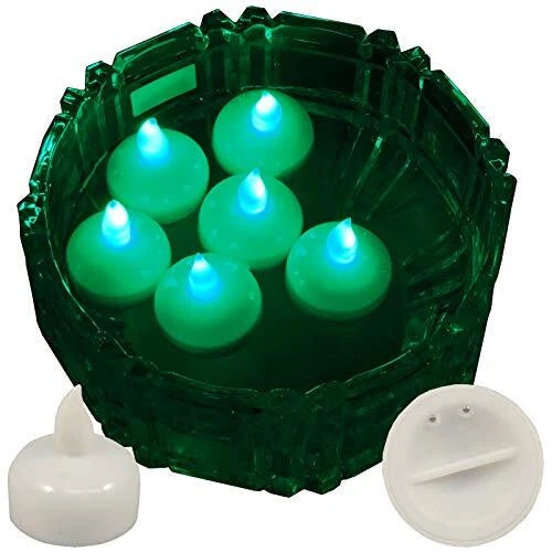 Bluedot Trading Flameless Floating Battery Operated LED Candles Candle Tea L...