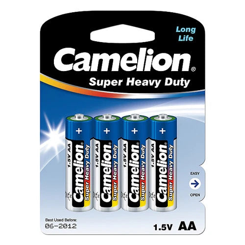 Super Heavy Duty AA Battery (20) Twenty Batteries 4 pk x 5