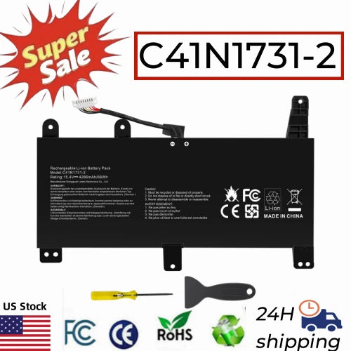 ?C41N1731-2 Battery For Asus ROG Strix G512LU G531GU G532LV G512LV G731GU G512LW