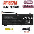 AP18E7M AP18E8M Battery For Acer Acer Aspire 7 A715-74G Nitro 5 AN515-54 Series