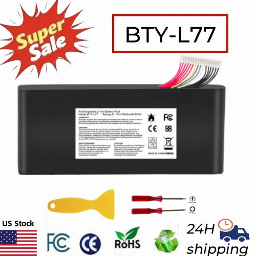 BTY-L77 Battery For MSI BTY-L77 MS-1781 MS-1782 MS-1783 MS-1785 GT72 2QD 2PE 2QE