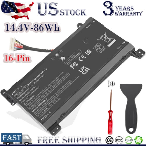 FM08 16Pins Battery for HP Omen 17-AN013TX 17-AN014TX HSTNN-LB8B 922753-421 86Wh