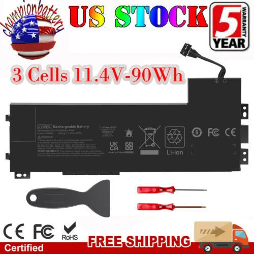 Battery for HP Zbook 15 G4 VV09XL VV09090XL 808452-001 808452-002 US
