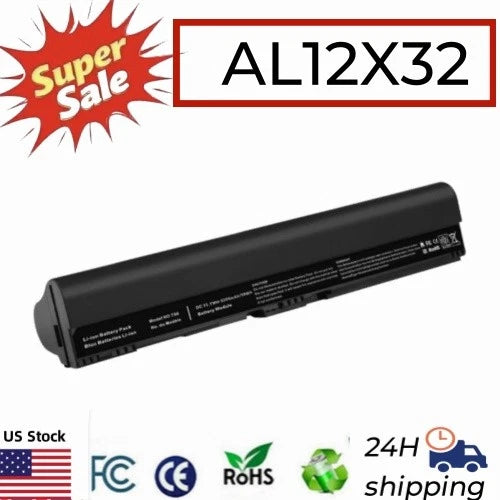 Battery for Acer Aspire Aspire One 756 AL12X32 AL12A31 AL12B31 AL12B32 5200mAh