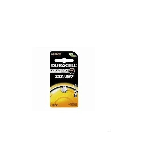 Duracell 303/357 Watch/Electronic Battery, 1.5 Volts 3 Count