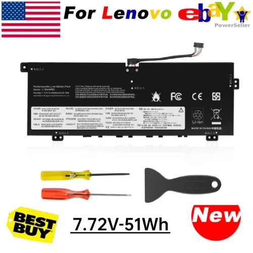 L18M4PE0 L18L4PE0 Laptop Battery For Lenovo Yoga C740-14 C740-14IML 7.72V 51Wh