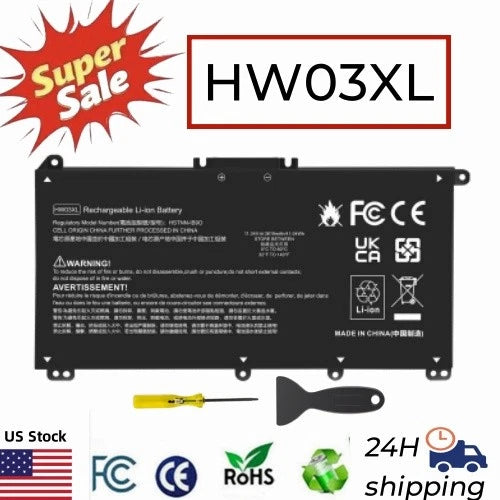 HW03XL Battery For HP Pavilion 15-EG 15-EH 17-CN 17-CP L97300-005 L96887 41.04Wh