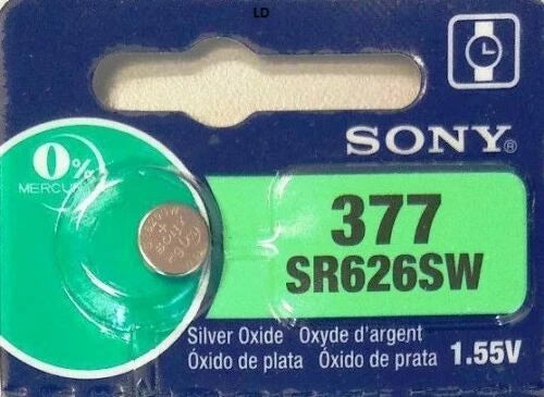 MURATA / SONY 377 SR626SW (1 piece) SR626 V377 Watch Battery USA seller