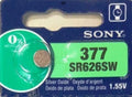 MURATA / SONY 377 SR626SW (1 piece) SR626 V377 Watch Battery USA seller