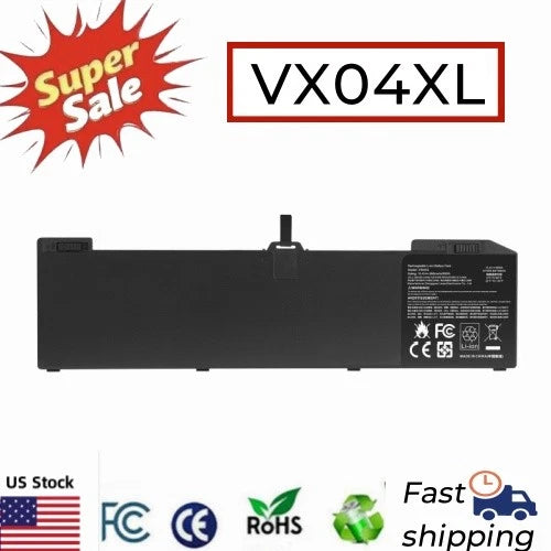 VX04XL Battery for HP ZBook 15 G5 G6 L05766-855 L06302-1C1 HSTNN-IB8F HSN-Q13C