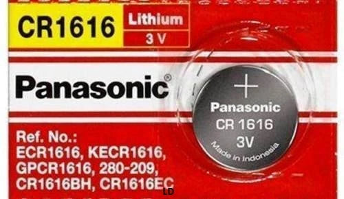 CR 1616 PANASONIC LITHIUM BATTERIES (1 piece) 3V Watch New Authorized US Seller