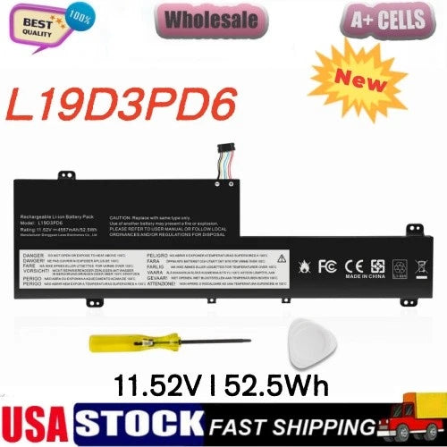 ?Laptop Battery L19C3PD6 L19M3PD6 For Lenovo ideapad Flex 5-14IIL05 5-14ITL05