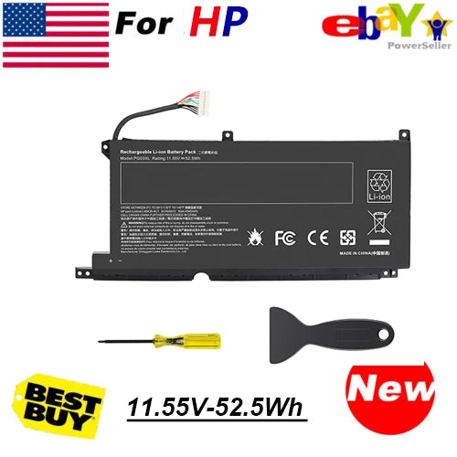 New Laptop PG03XL Battery for HP Pavilion Gaming 15-DK L48430-AC1 L48495-005
