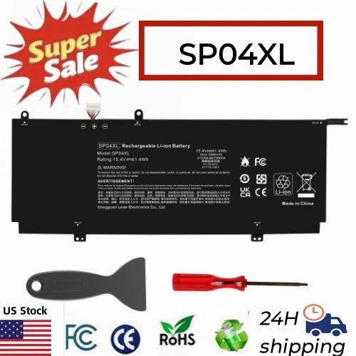 SP04XL Battery For HP Spectre X360 13-AP 13-AP0013DX 13-AP0045NR 61.4Wh