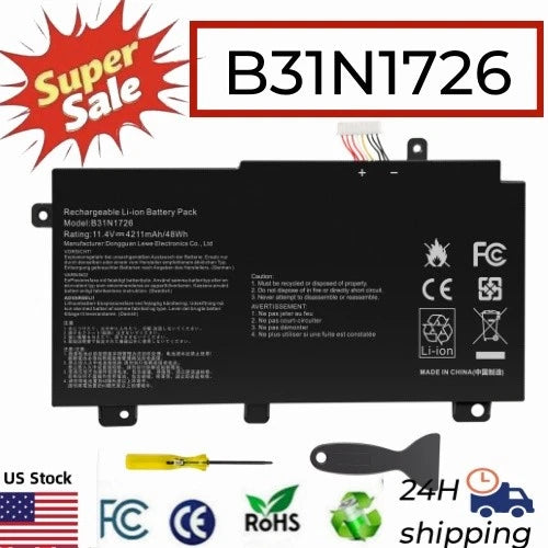 Battery For ASUS TUF Gaming FX505DT FX505DV FX505DU FX505DY FX505GT B31N1726