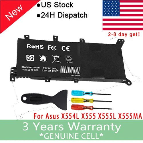 Battery for Asus X555 X555LA X555LD F555 X555LN X555L A555 X556 Laptop 5000mAh F