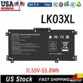 LK03XL Battery For HP Envy X360 15-bp 15-bq 15-cn 17-ae 17-ce 17-bw L09281-855
