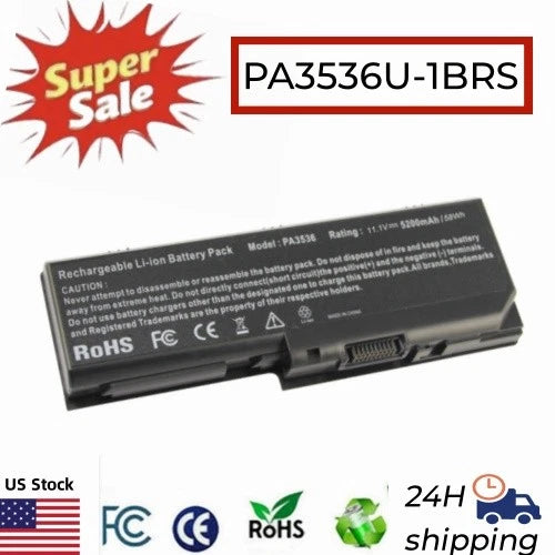 ?PA3536U-1BRS Battery for Toshiba Satellite P200 P300 L350 L355D PA3536U-1BAS