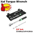 ??3/8" Drive Torque Wrench 5-60N.M 3.69-44.28 FT.LB ±3% Accuracy Click 2026 NEW