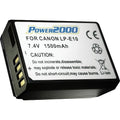 Power2000 ACD-340 Battery Replacement for Canon LP-E10 LPE10