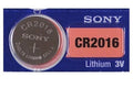 1 x SONY/MURATA CR2016 Lithium Battery 3V Exp 2030 **FRESH NEW**