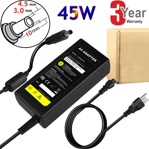 45W AC Adapter For Dell Inspiron 11 13 14 15 3000 5000 7000 Series Charger
