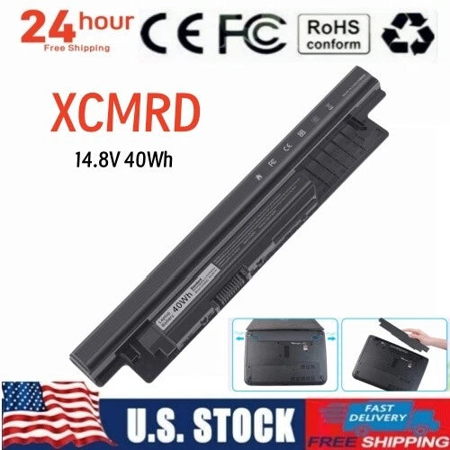 40Wh Battery XCMRD For Dell Inspiron 15R-5521 15 3521 14 N3421 5421 Series