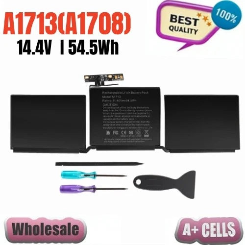 LOT A1713 Battery for Apple MacBook Pro 13" A1708 Late 2016 Mid 2017 MLL42CH/A