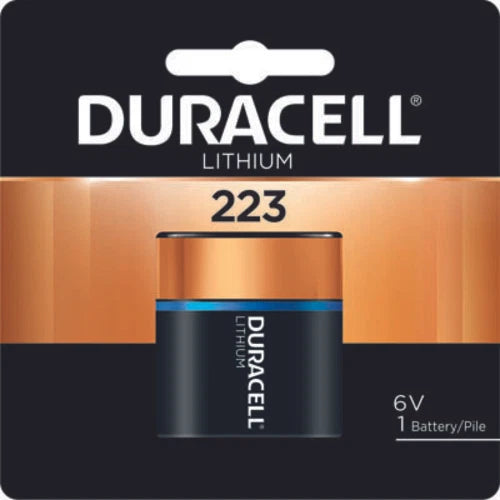 1 Duracell DL223 EL223 6V Lithium CRP2 Battery