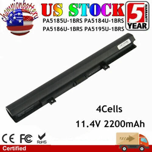 PA5185U-1BRS Battery for Toshiba Satellite C55D C55-B PA5184U-1BRS PA5186U-1BRS