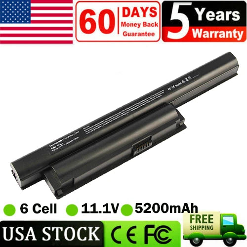 VGP-BPS22 Laptop Battery for Sony Vaio VPCEA PCG-61315L VGP-BPS22A VGP-BPL22