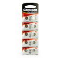 10 Pk Camelion AG7 LR927 395 399 926 SR927SW LR57 Alkaline Button Cell Battery