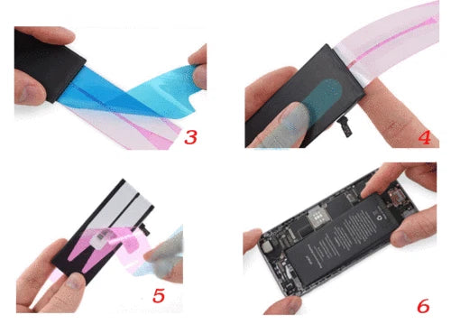 New Battery Adhesive Tape Sticker Glue for iPhone 4 4S 5S SE 6 6S 7 8 Plus X LOT