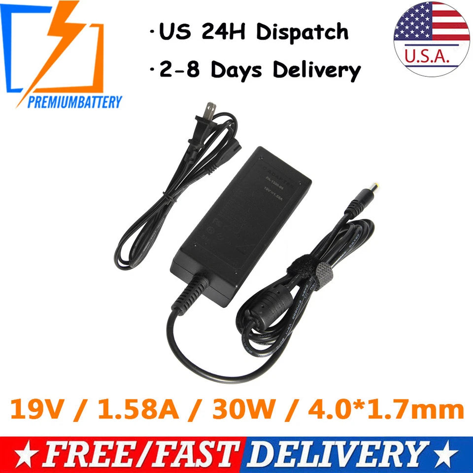 AC Adapter Charger Power Supply Cord For HP Mini 1101 1103 1112 19V 1.58A 30W