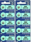 10x NEW SONY 364 SR621SW SR621 V364 LR621 SR60 Watch Battery
