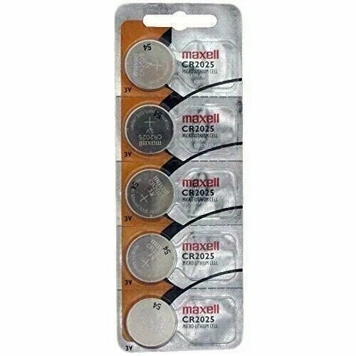 2 Maxell Lithium Battery CR2025 2025 3V Fast USA Ship