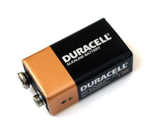 4 Count Duracell 9V Coppertop Alkaline Battery