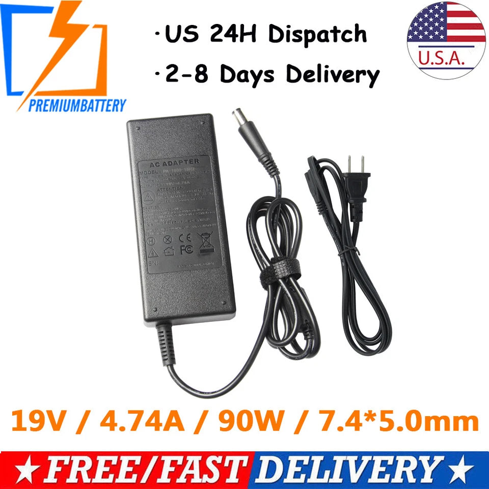 90W 19V 4.74A AC Adapter Charger for HP HDX16 Pavilion dv7 dv6 dv5 dv4 dv3