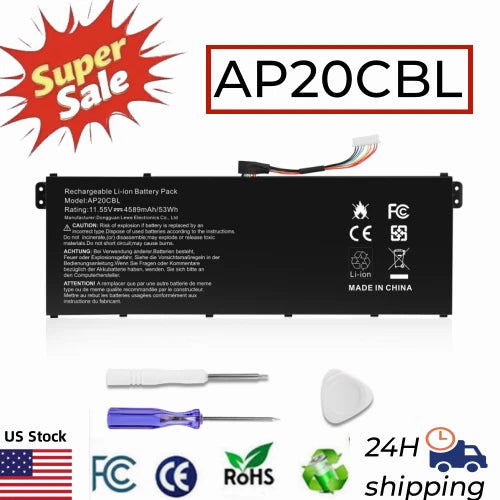 ?AP20CBL Battery for Acer Aspire 5 A515-45 3 SF314-43 SF314-511 31CP5/82/70 53Wh