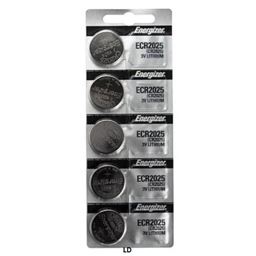 Energizer ECR 2025 CR 2025 (2 piece) Lithium 3V Battery New Authorized Seller