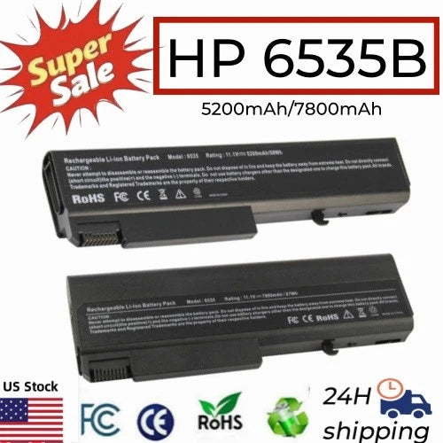 6/9 Cells Battery for HP EliteBook 6930p 8440p 8440w 6730b 6535b 482962-001